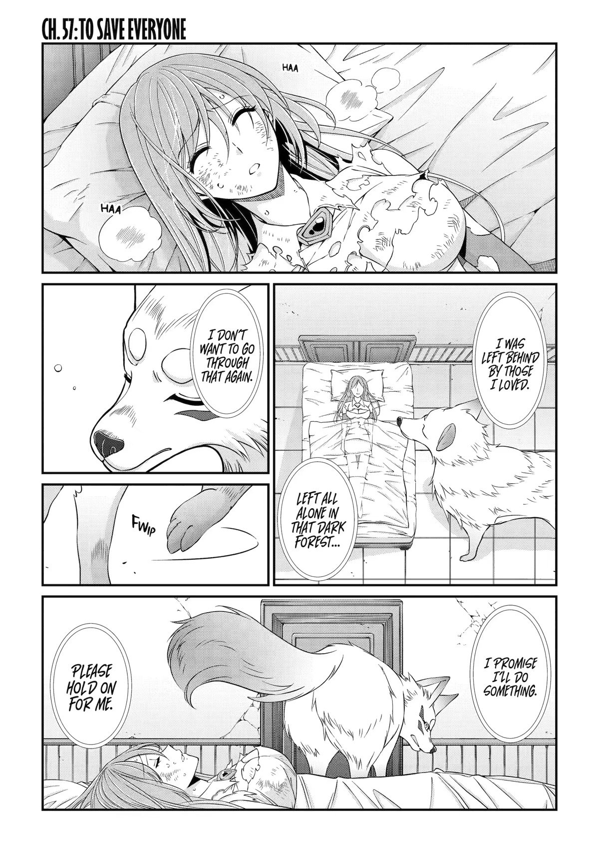 Shikkoku Tsukai no Saikyou Yuusha chapter 56 page 1