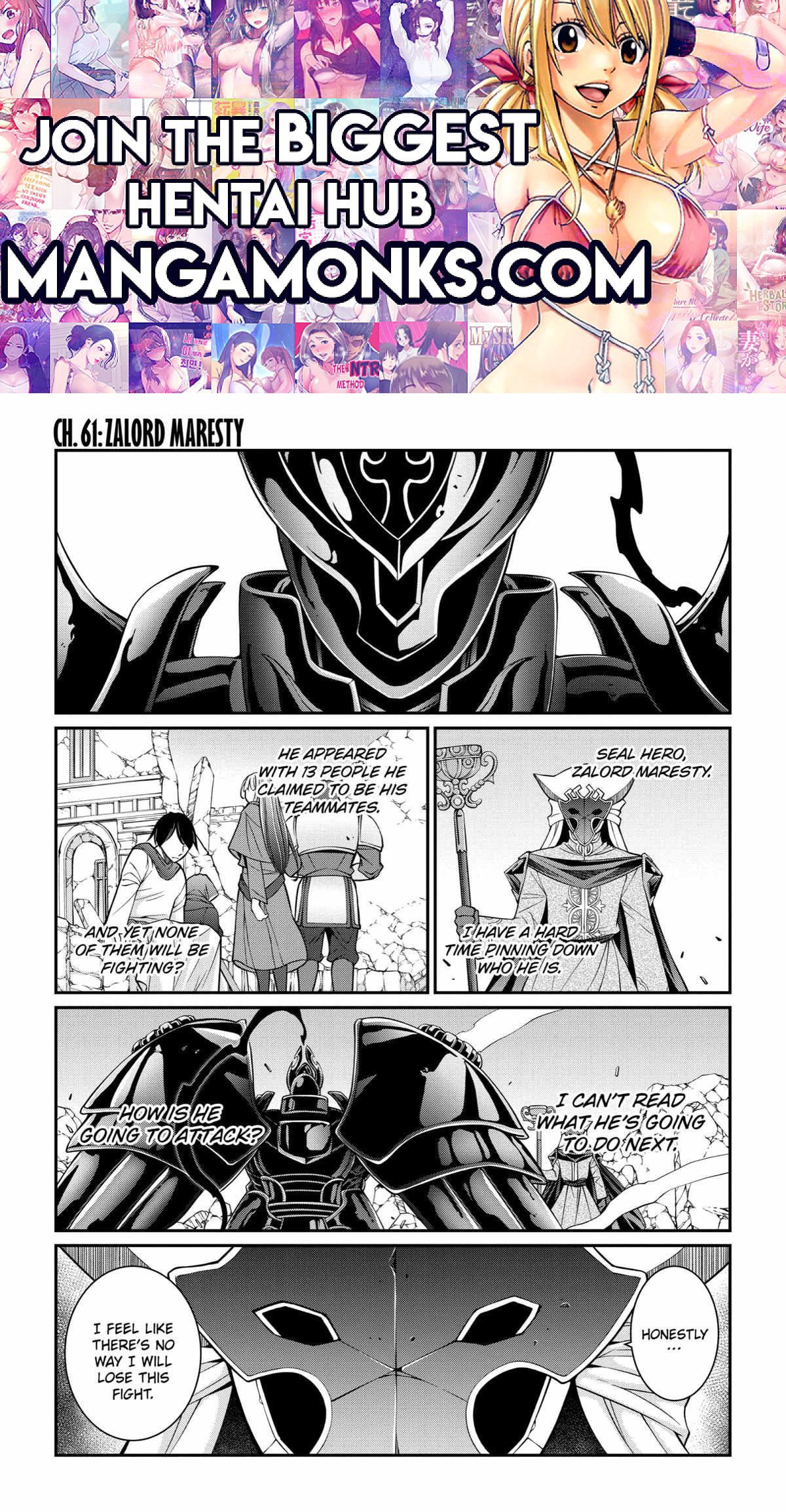 Shikkoku Tsukai no Saikyou Yuusha chapter 61 page 1