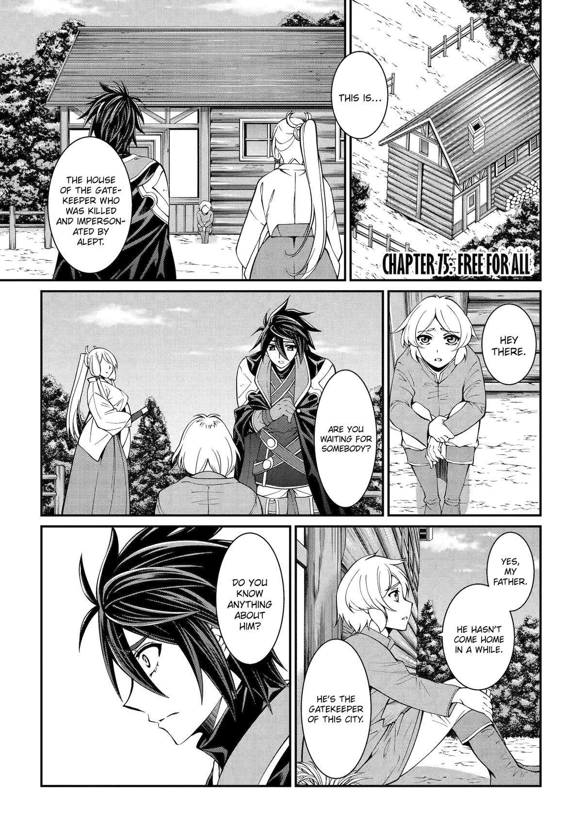 Shikkoku Tsukai no Saikyou Yuusha chapter 74 page 1