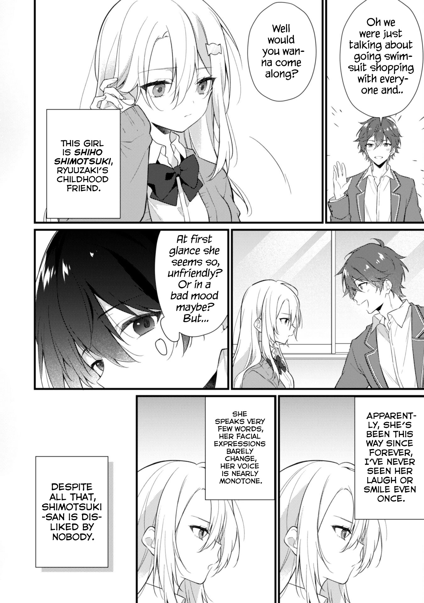 Shimotsuki-san Likes the Mob ~This Shy Girl is Only Sweet Towards Me~ chapter 1 page 16