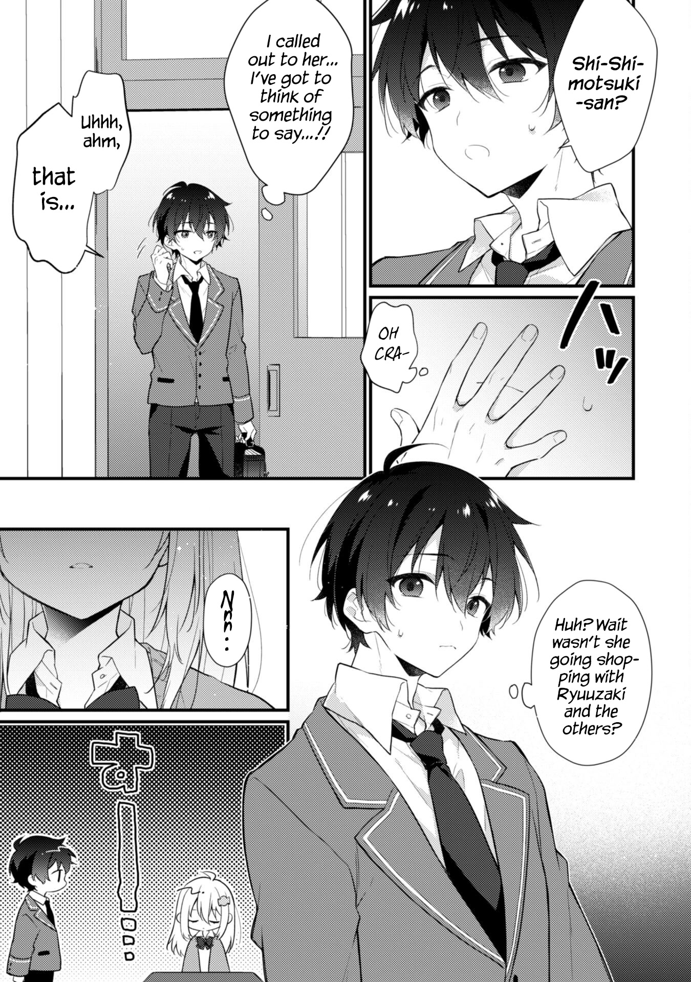 Shimotsuki-san Likes the Mob ~This Shy Girl is Only Sweet Towards Me~ chapter 1 page 23