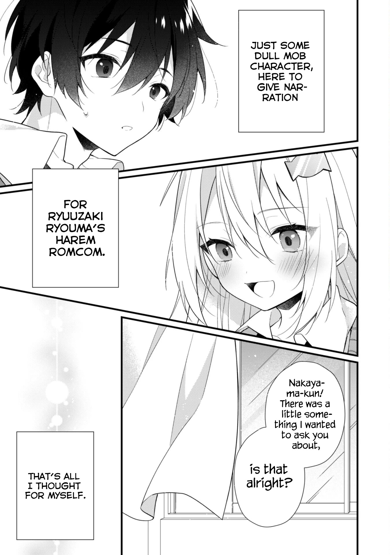Shimotsuki-san Likes the Mob ~This Shy Girl is Only Sweet Towards Me~ chapter 1 page 35