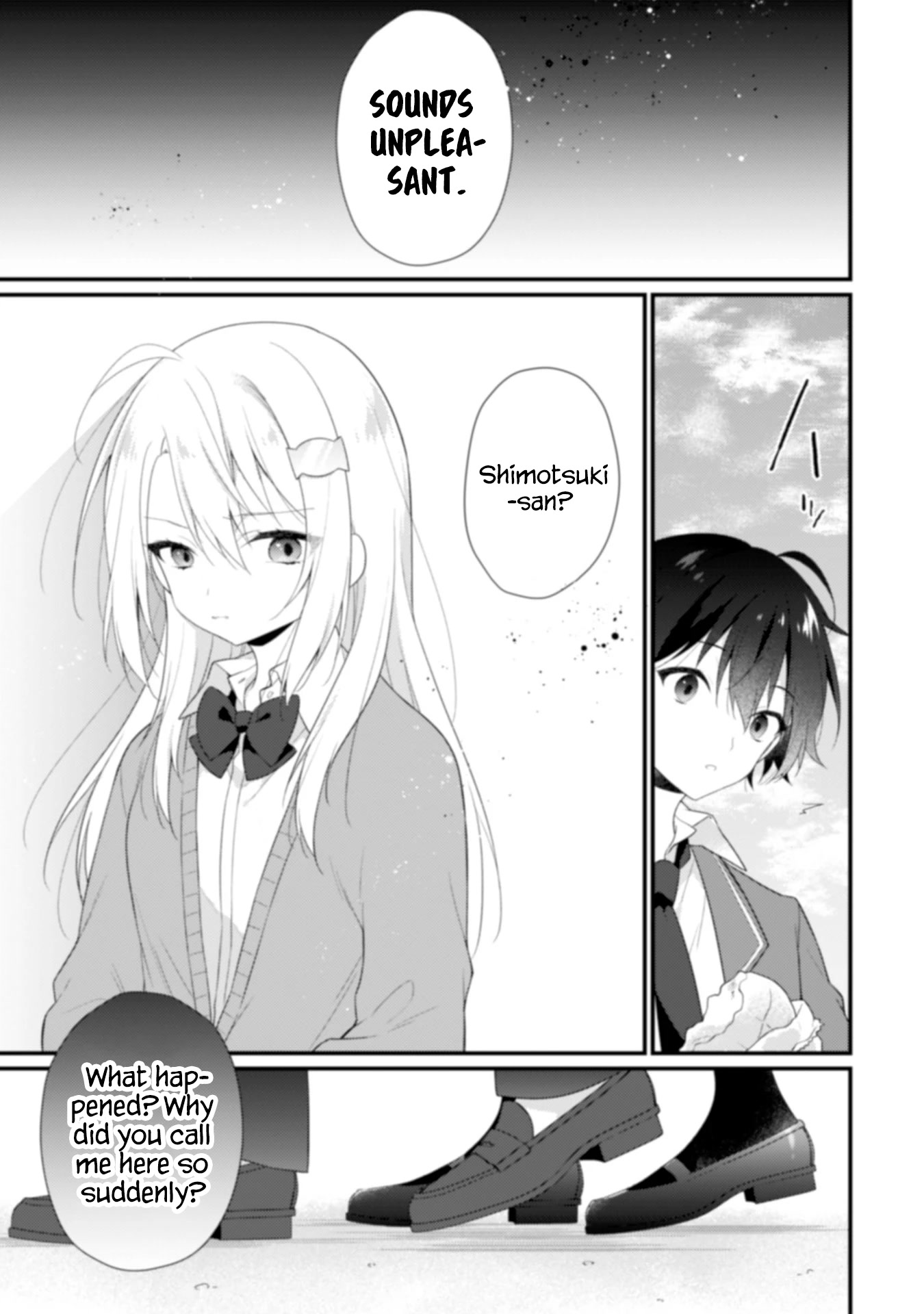 Shimotsuki-san Likes the Mob ~This Shy Girl is Only Sweet Towards Me~ chapter 2 page 28