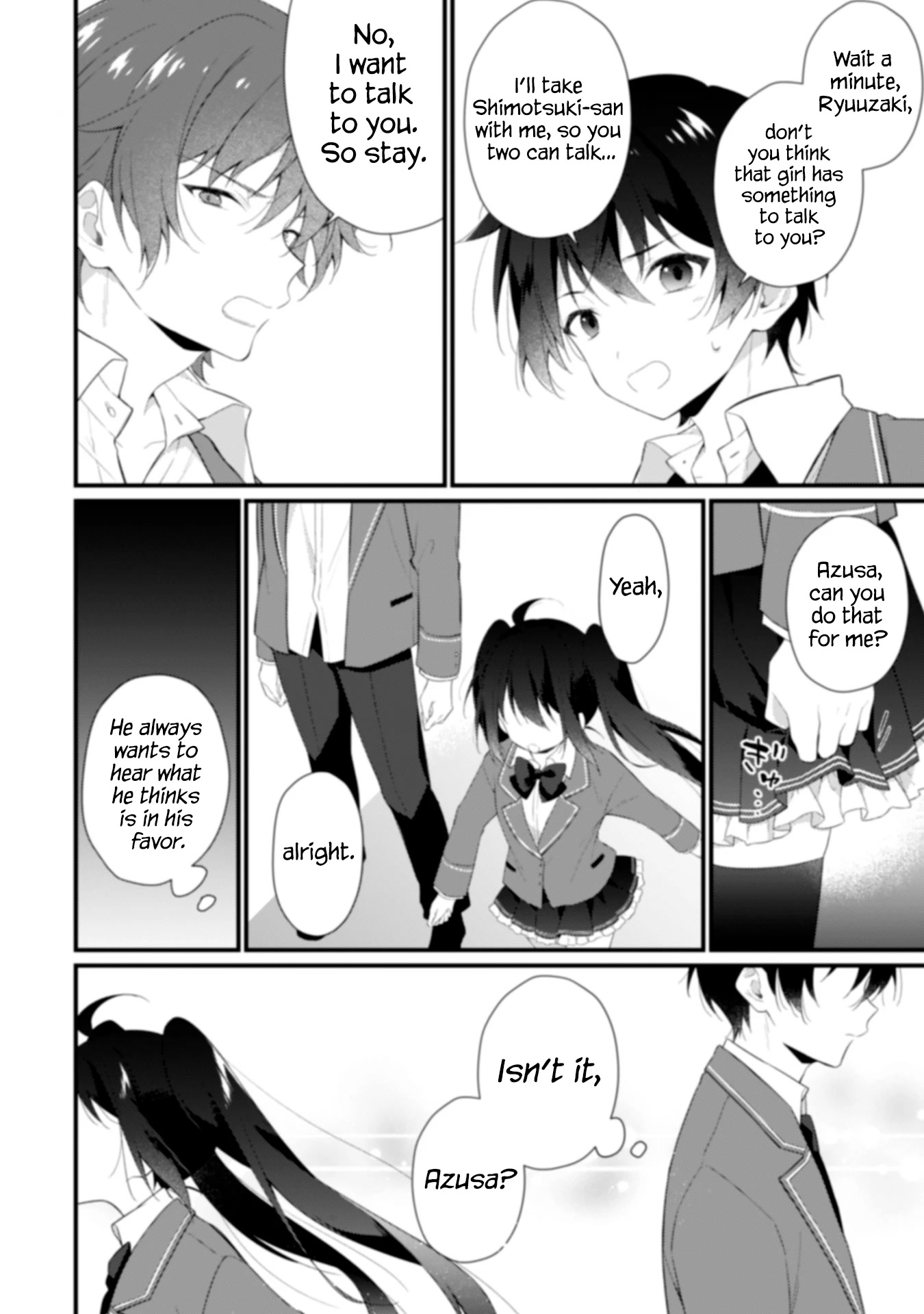 Shimotsuki-san Likes the Mob ~This Shy Girl is Only Sweet Towards Me~ chapter 3 page 11