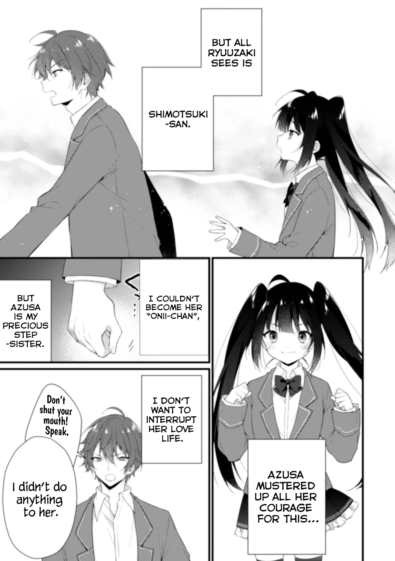 Shimotsuki-san Likes the Mob ~This Shy Girl is Only Sweet Towards Me~ chapter 3 page 6