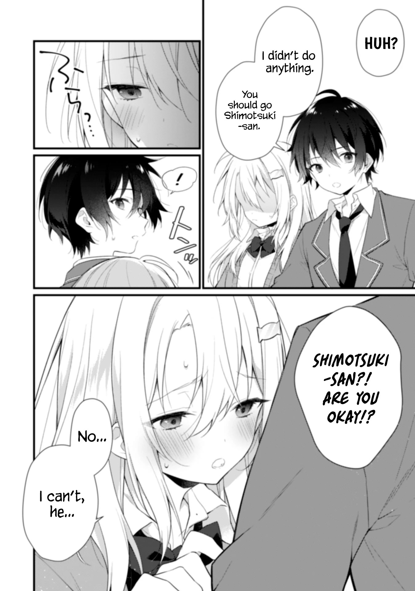 Shimotsuki-san Likes the Mob ~This Shy Girl is Only Sweet Towards Me~ chapter 3 page 7