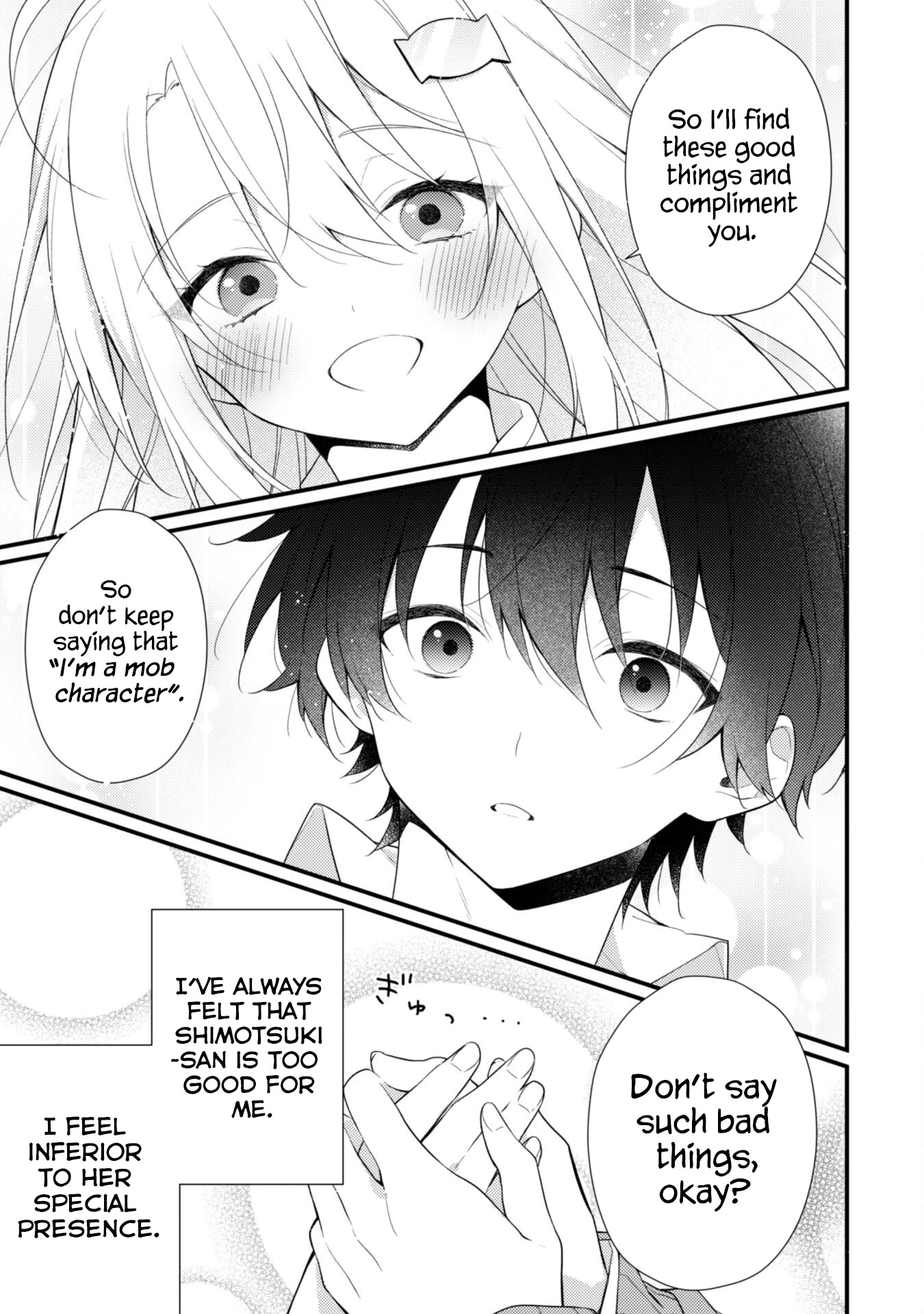 Shimotsuki-san Likes the Mob ~This Shy Girl is Only Sweet Towards Me~ chapter 4 page 19