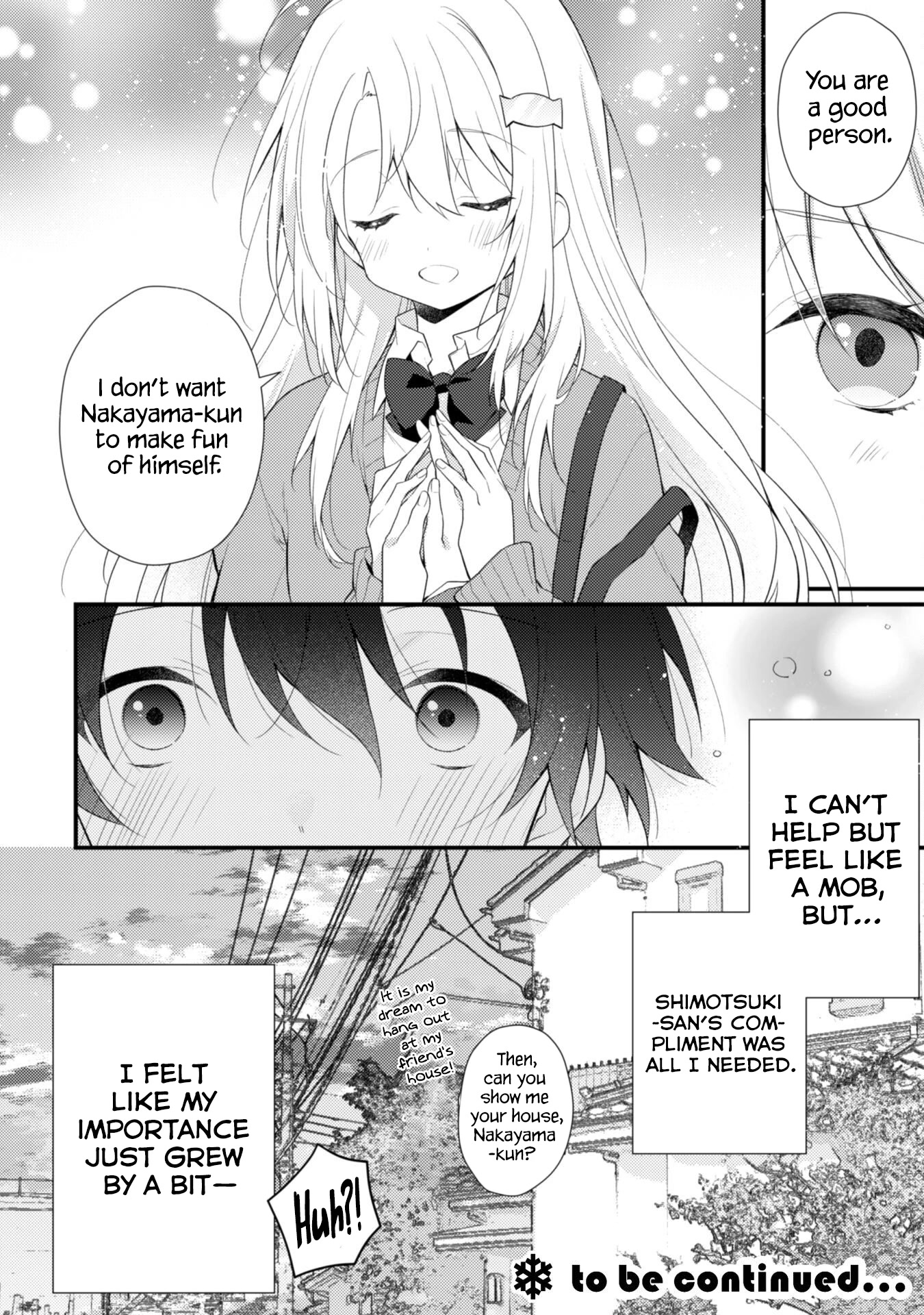 Shimotsuki-san Likes the Mob ~This Shy Girl is Only Sweet Towards Me~ chapter 4 page 20