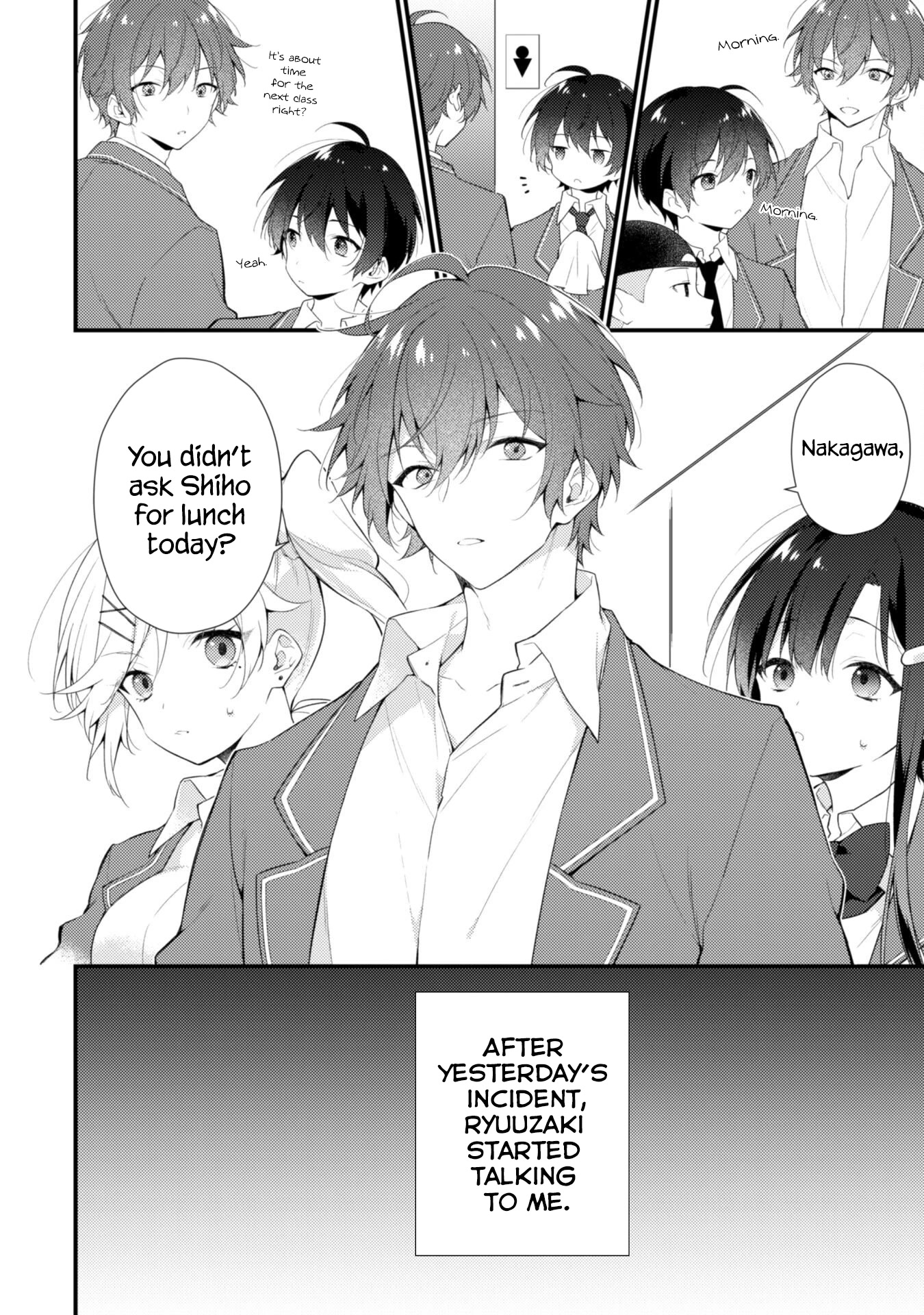 Shimotsuki-san Likes the Mob ~This Shy Girl is Only Sweet Towards Me~ chapter 4 page 3