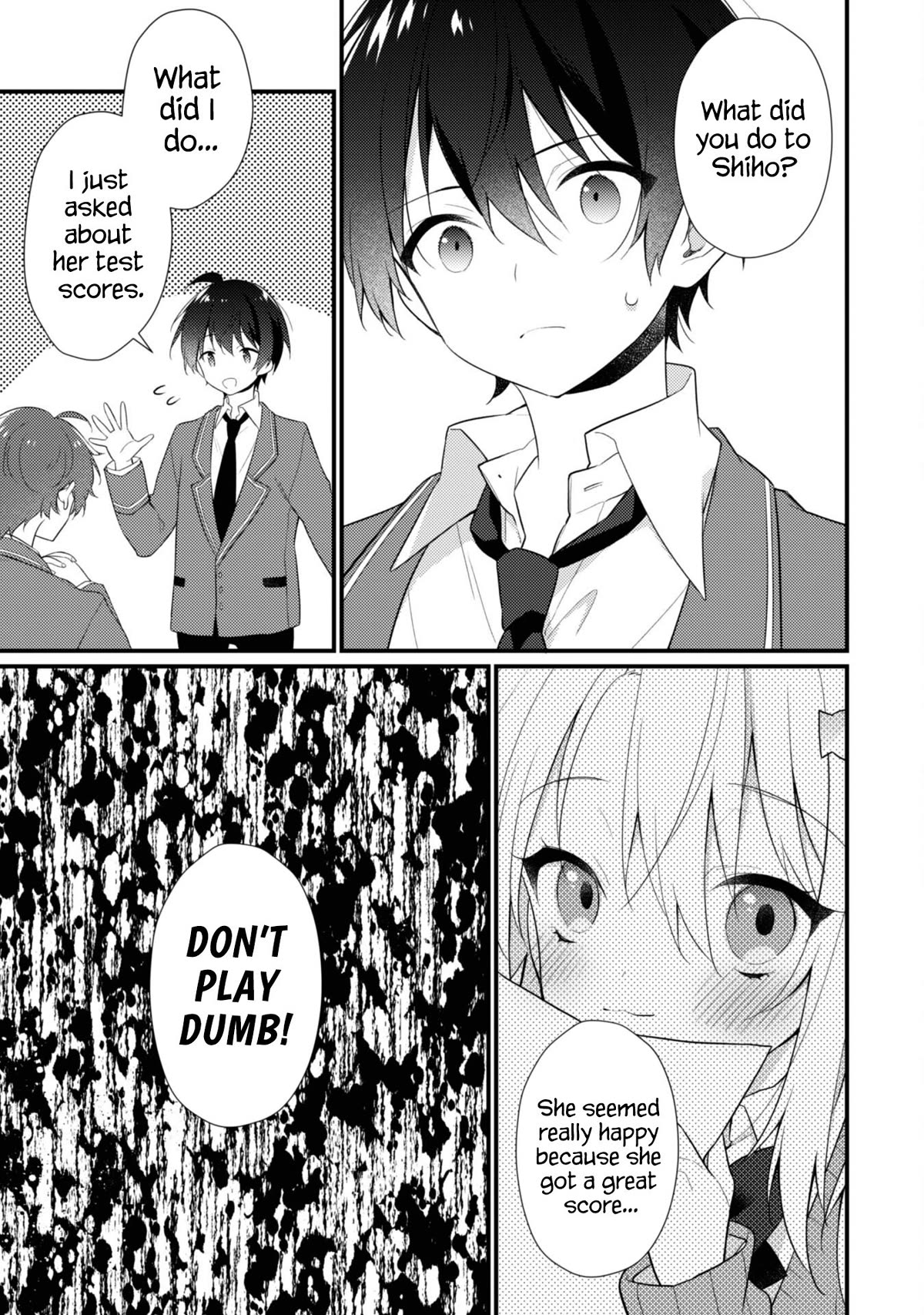 Shimotsuki-san Likes the Mob ~This Shy Girl is Only Sweet Towards Me~ chapter 8 page 16