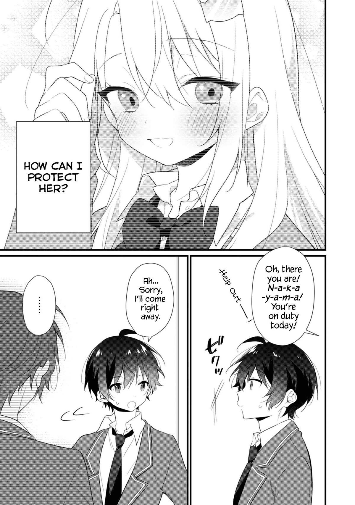 Shimotsuki-san Likes the Mob ~This Shy Girl is Only Sweet Towards Me~ chapter 8 page 22