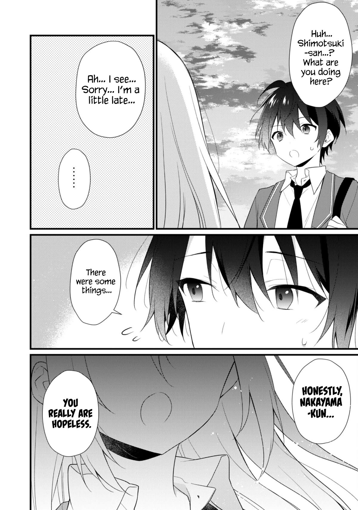 Shimotsuki-san Likes the Mob ~This Shy Girl is Only Sweet Towards Me~ chapter 9 page 11