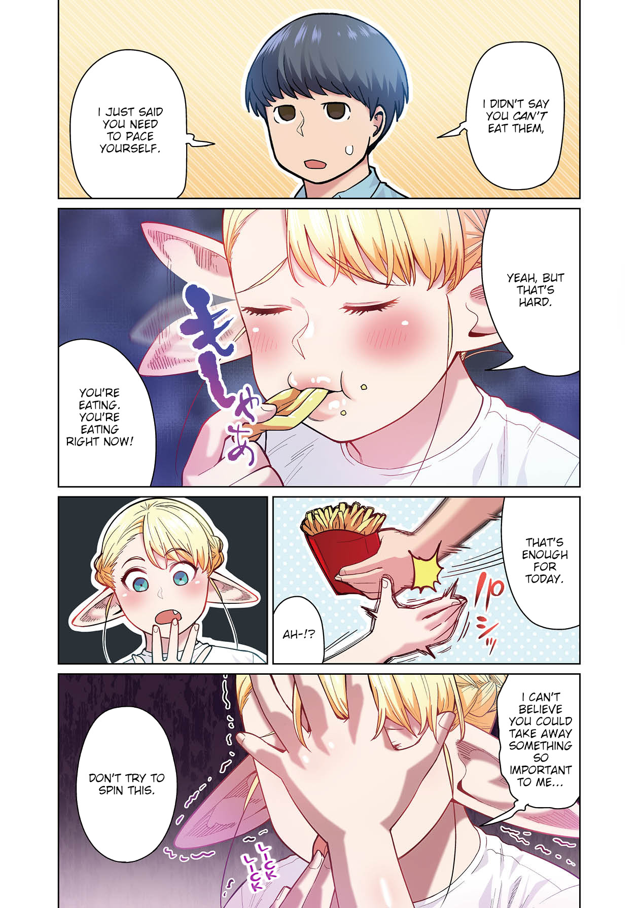 Shin Elf-san wa Yaserarenai. chapter 1 page 15