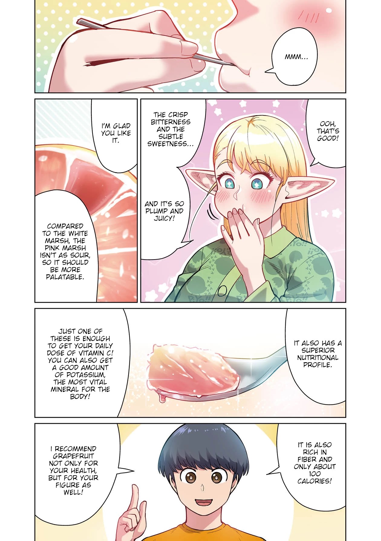 Shin Elf-san wa Yaserarenai. chapter 1 page 22
