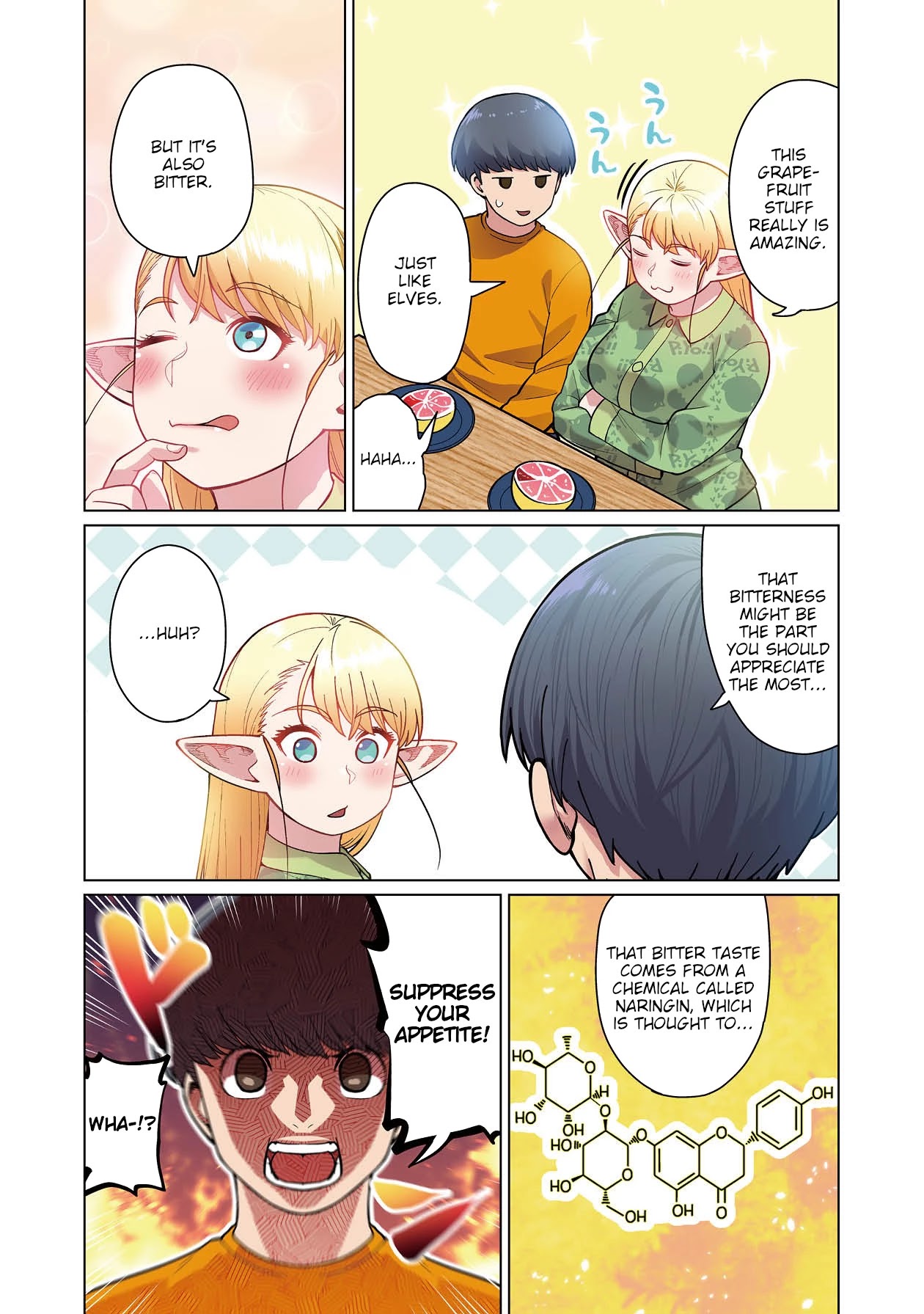 Shin Elf-san wa Yaserarenai. chapter 1 page 23