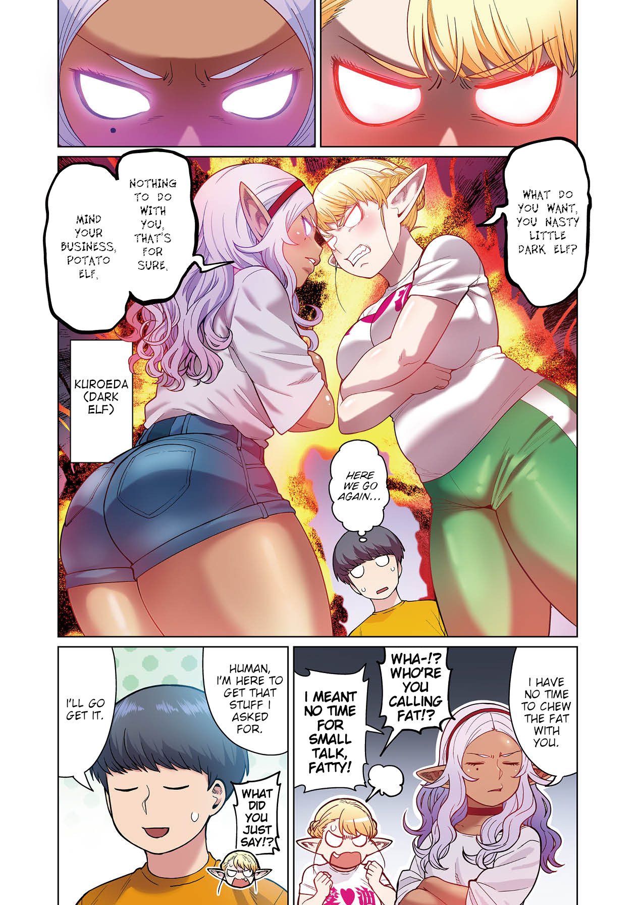 Shin Elf-san wa Yaserarenai. chapter 1 page 26
