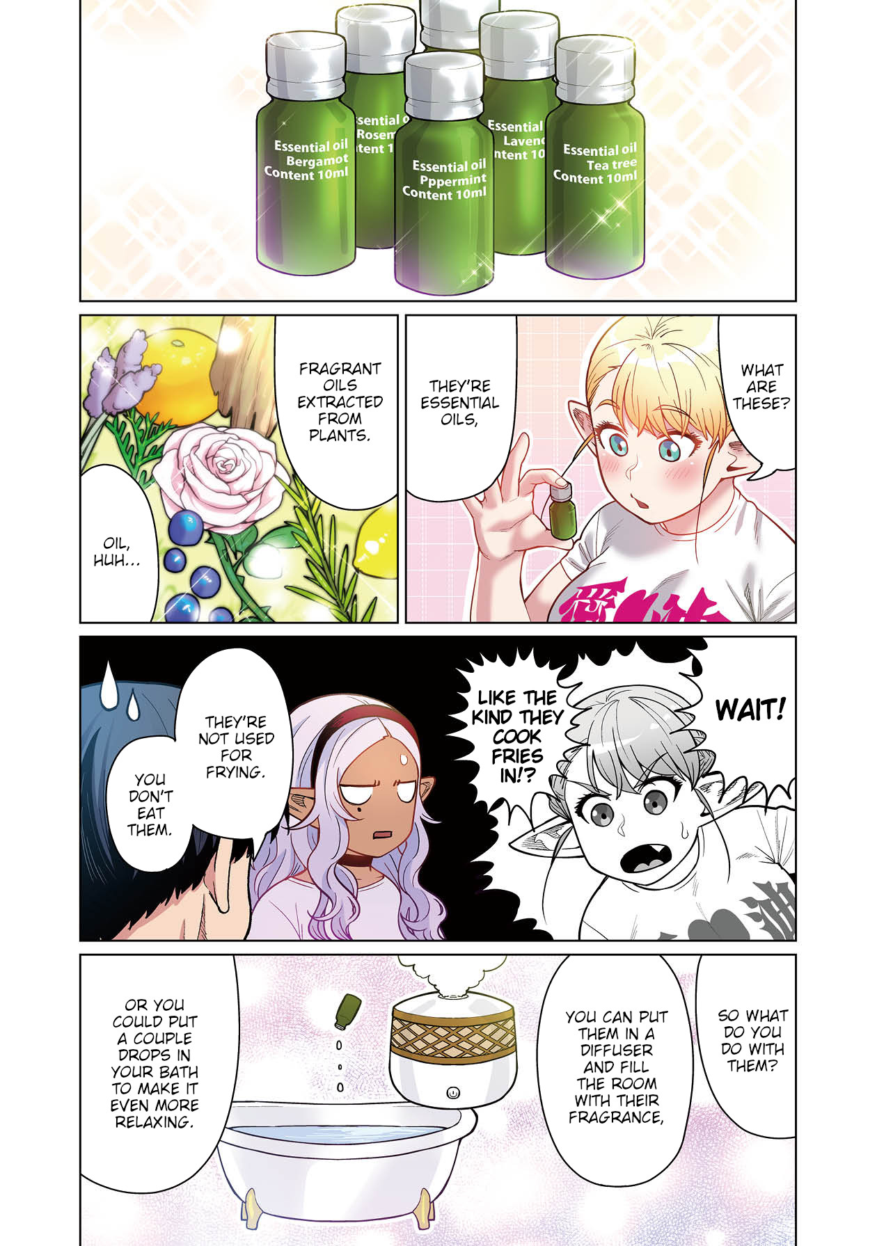 Shin Elf-san wa Yaserarenai. chapter 1 page 27