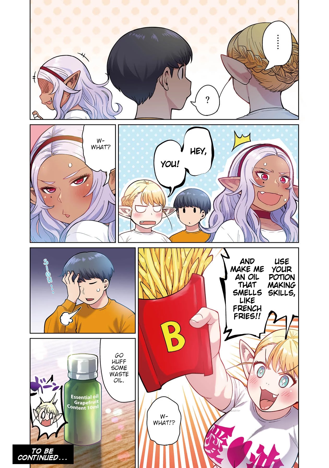 Shin Elf-san wa Yaserarenai. chapter 1 page 32