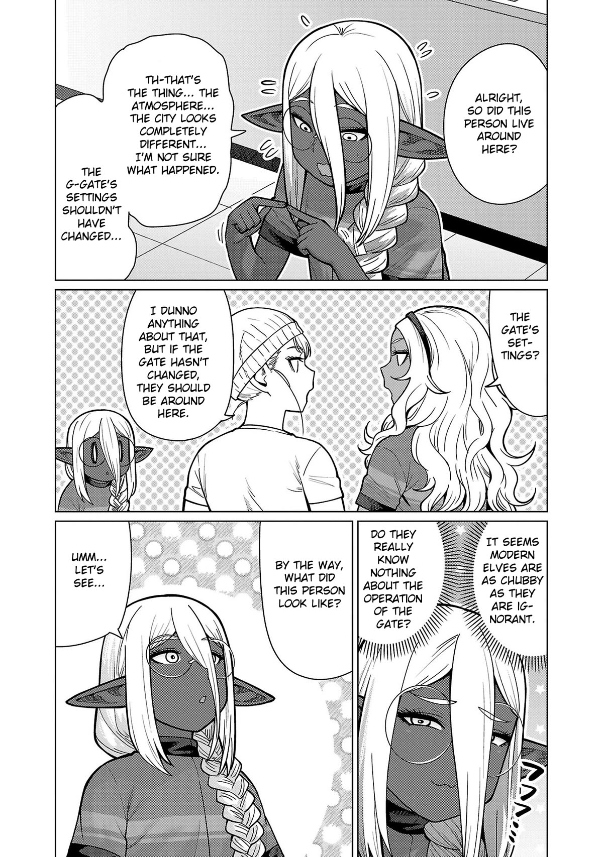 Shin Elf-san wa Yaserarenai. chapter 13 page 18