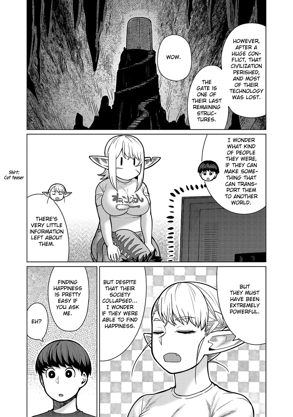 Shin Elf-san wa Yaserarenai. chapter 13 page 6
