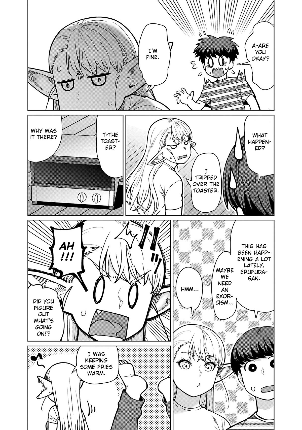 Shin Elf-san wa Yaserarenai. chapter 14 page 10