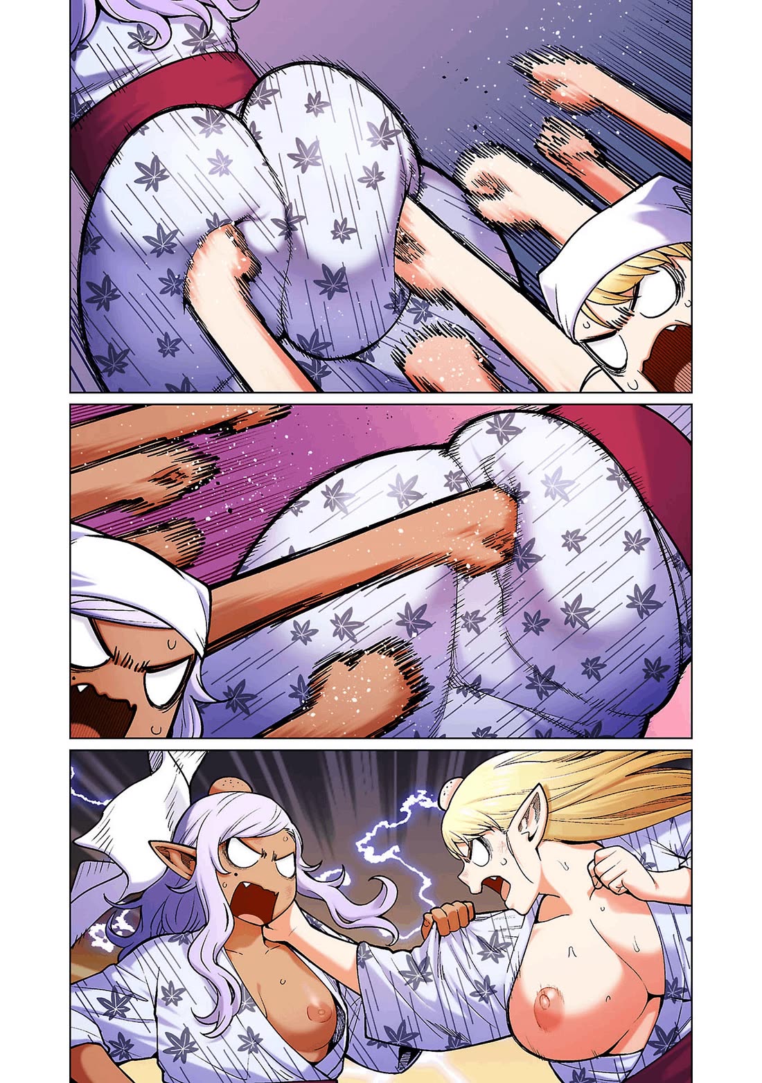 Shin Elf-san wa Yaserarenai. chapter 17 page 14