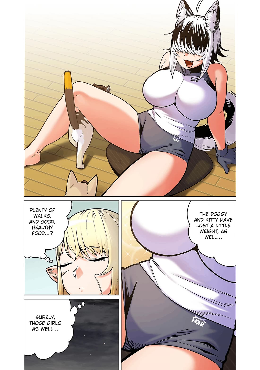 Shin Elf-san wa Yaserarenai. chapter 17 page 22