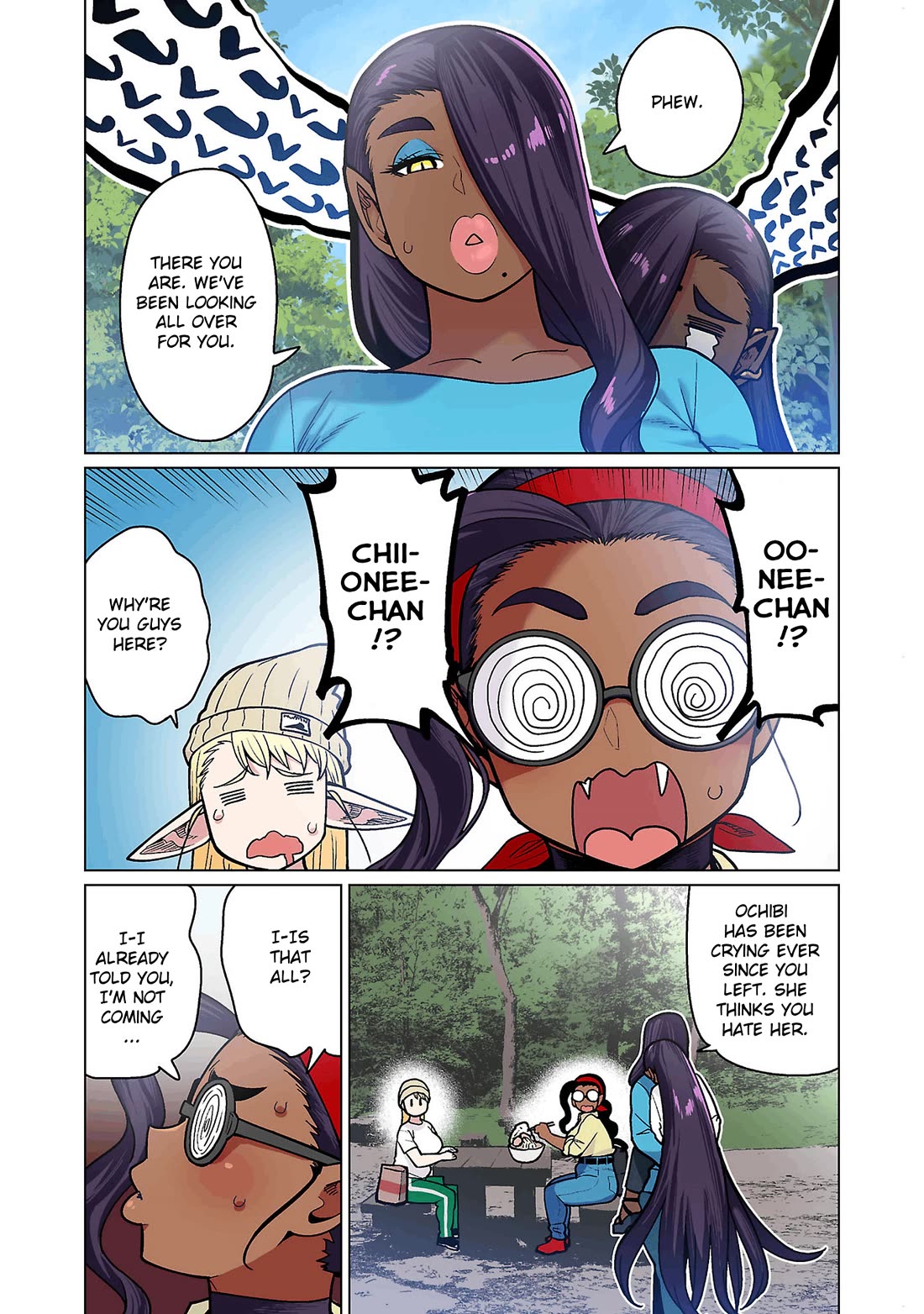 Shin Elf-san wa Yaserarenai. chapter 18 page 19