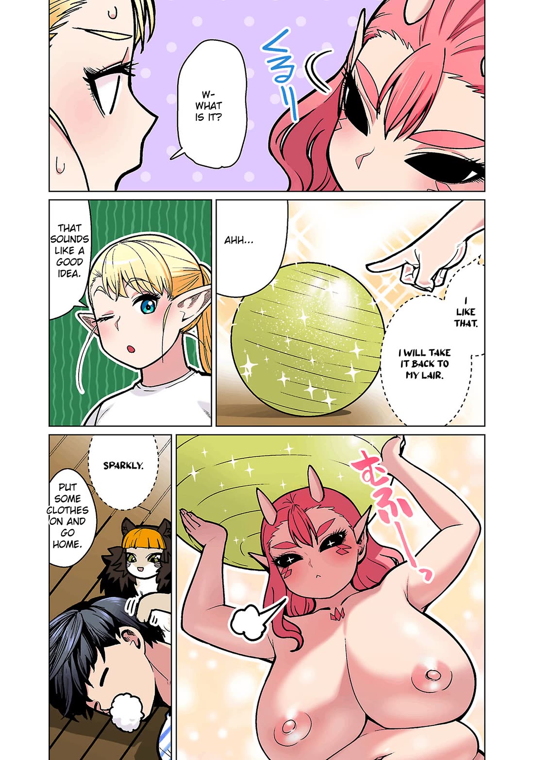 Shin Elf-san wa Yaserarenai. chapter 19 page 28