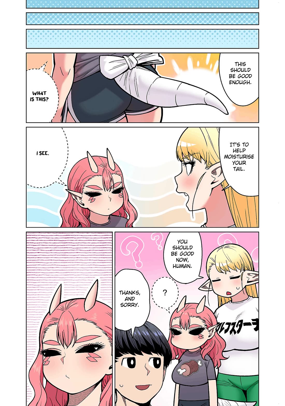 Shin Elf-san wa Yaserarenai. chapter 19 page 7