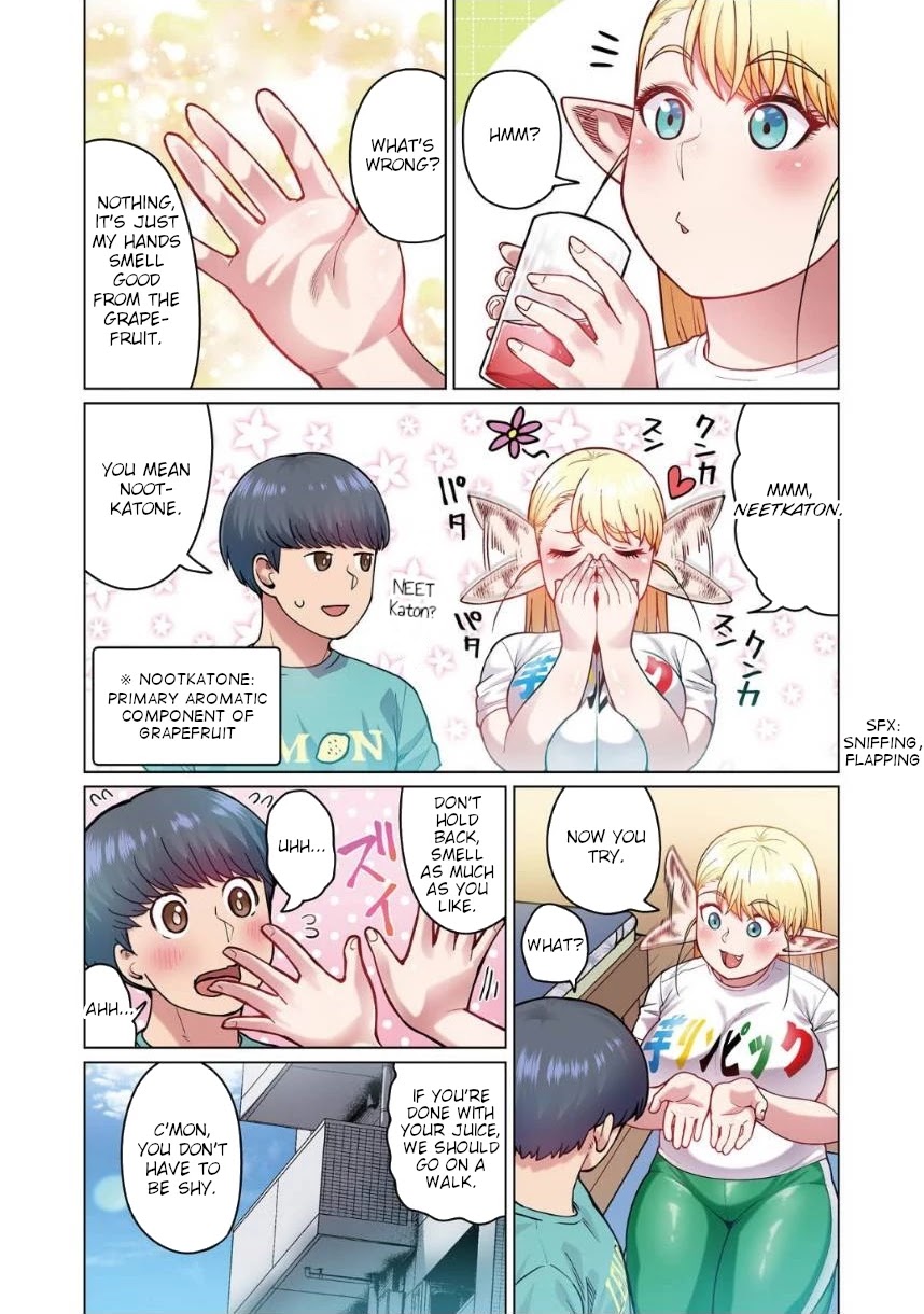 Shin Elf-san wa Yaserarenai. chapter 2 page 4