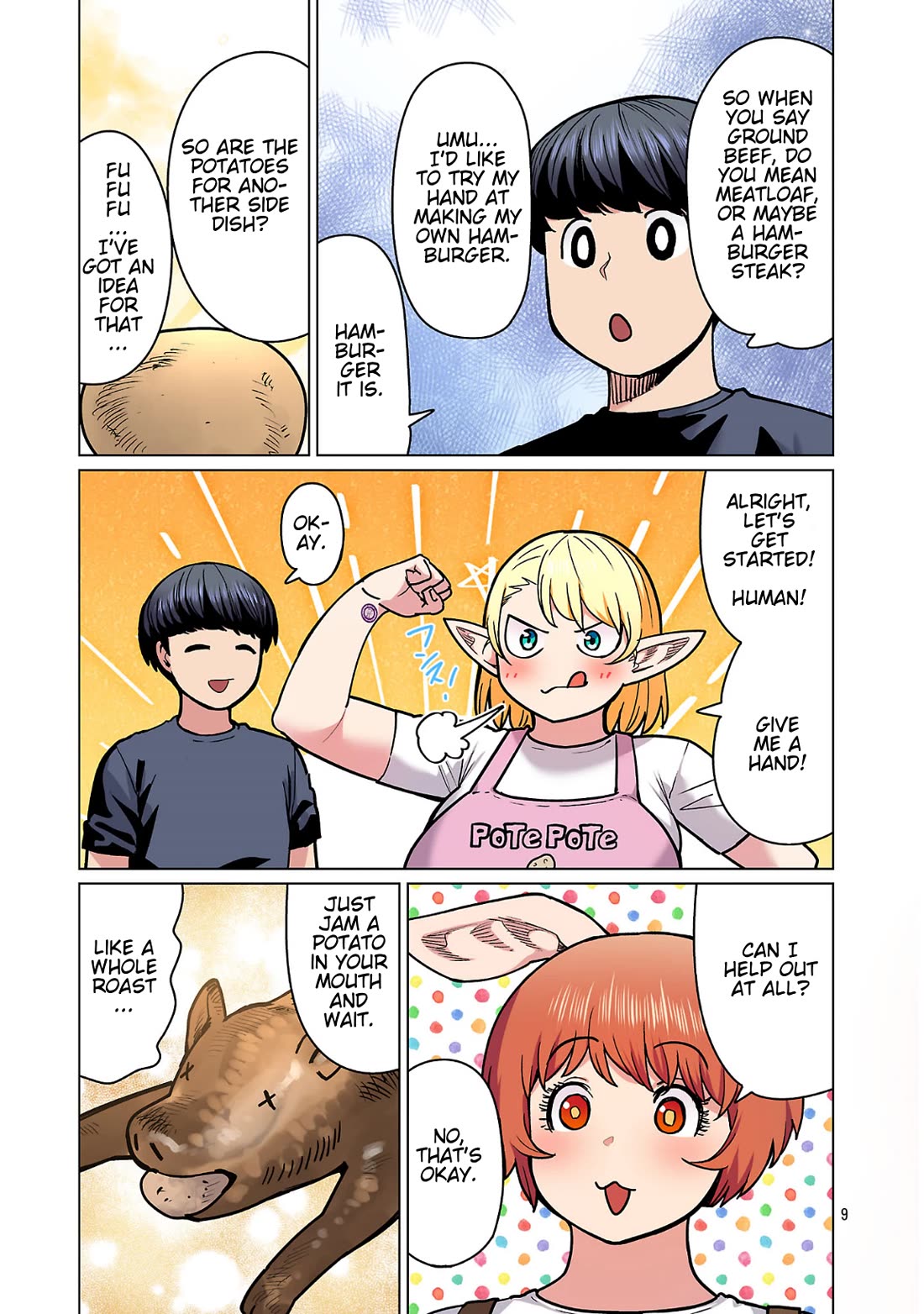 Shin Elf-san wa Yaserarenai. chapter 25 page 10