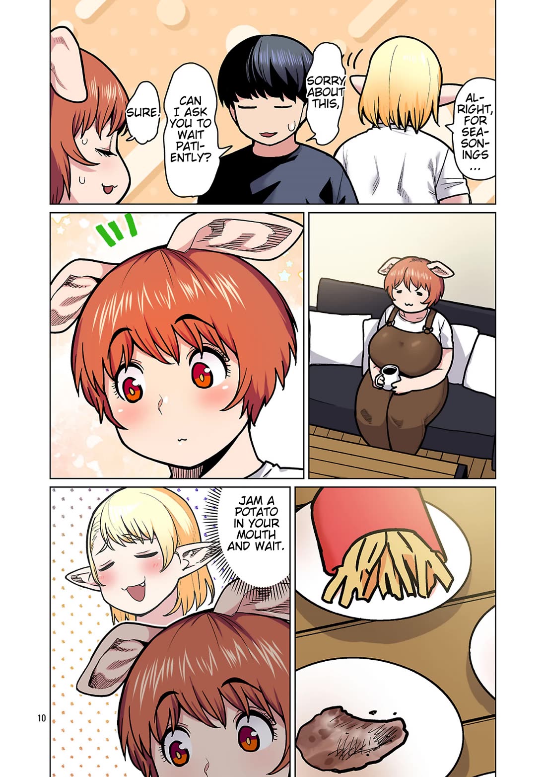 Shin Elf-san wa Yaserarenai. chapter 25 page 11