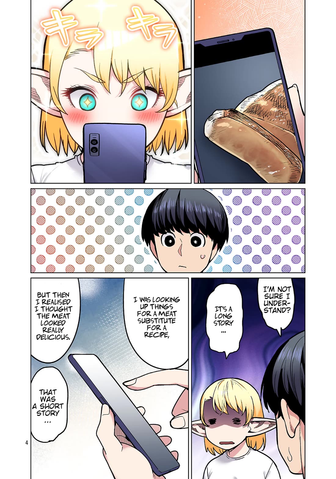 Shin Elf-san wa Yaserarenai. chapter 25 page 5