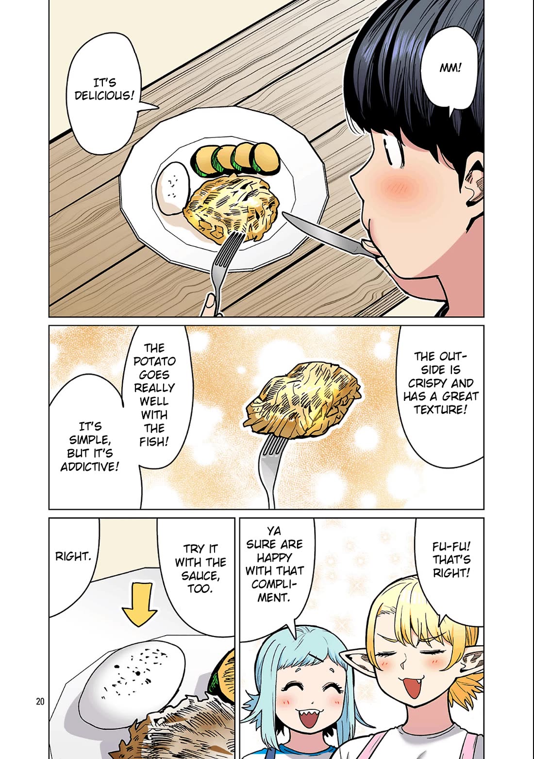 Shin Elf-san wa Yaserarenai. chapter 26 page 21