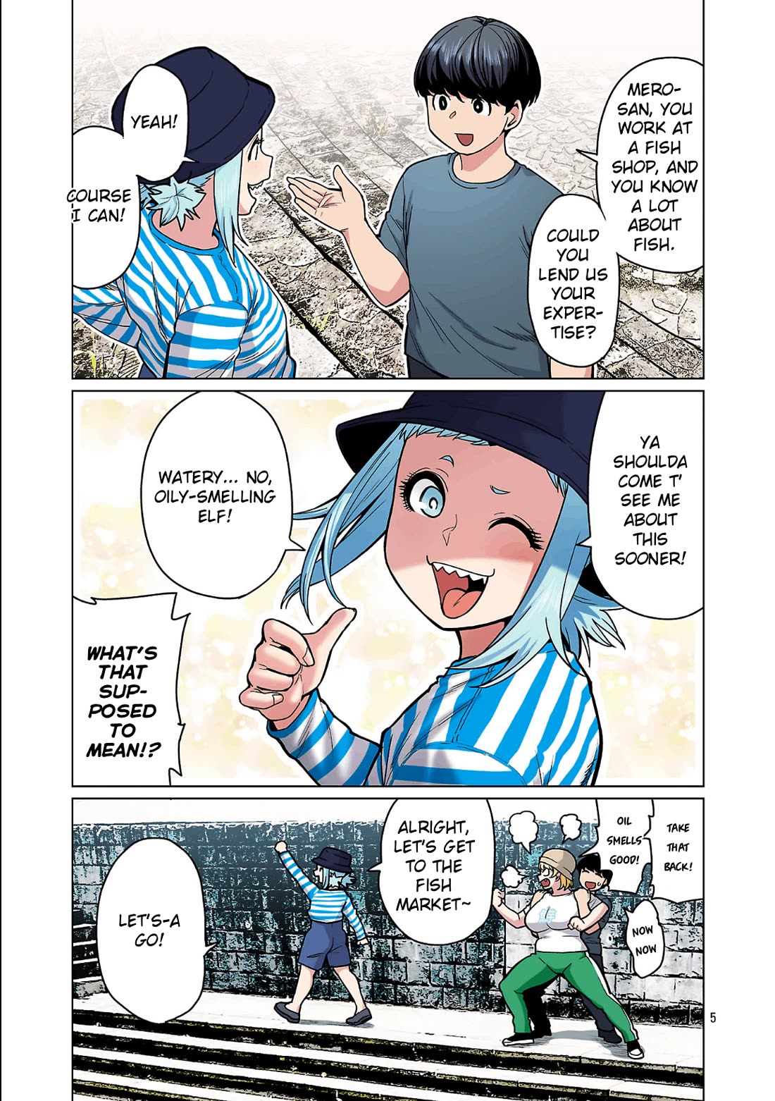 Shin Elf-san wa Yaserarenai. chapter 26 page 6