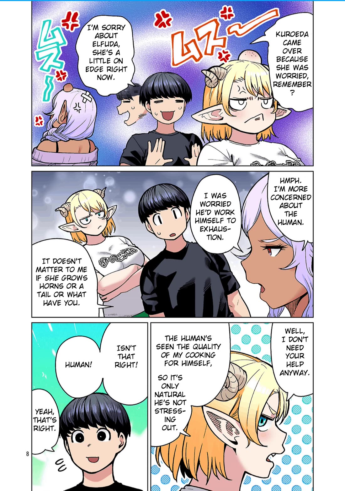 Shin Elf-san wa Yaserarenai. chapter 28 page 10