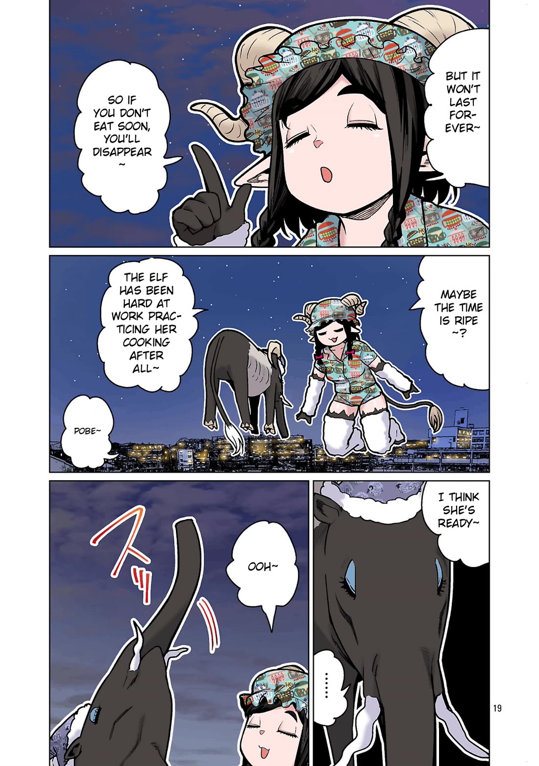 Shin Elf-san wa Yaserarenai. chapter 28 page 21