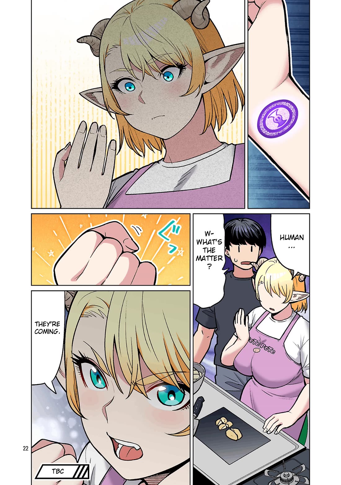 Shin Elf-san wa Yaserarenai. chapter 28 page 24