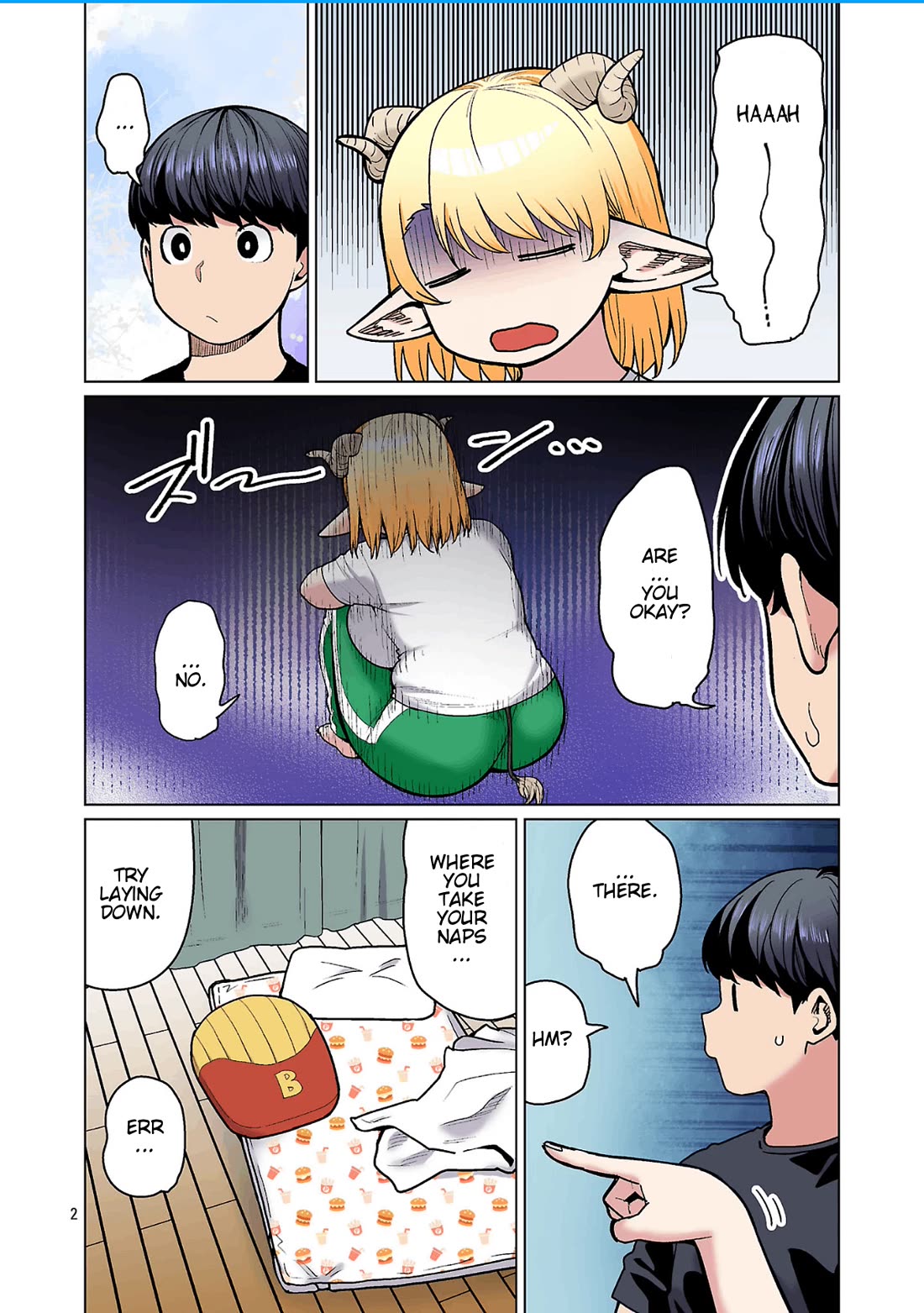 Shin Elf-san wa Yaserarenai. chapter 28 page 4