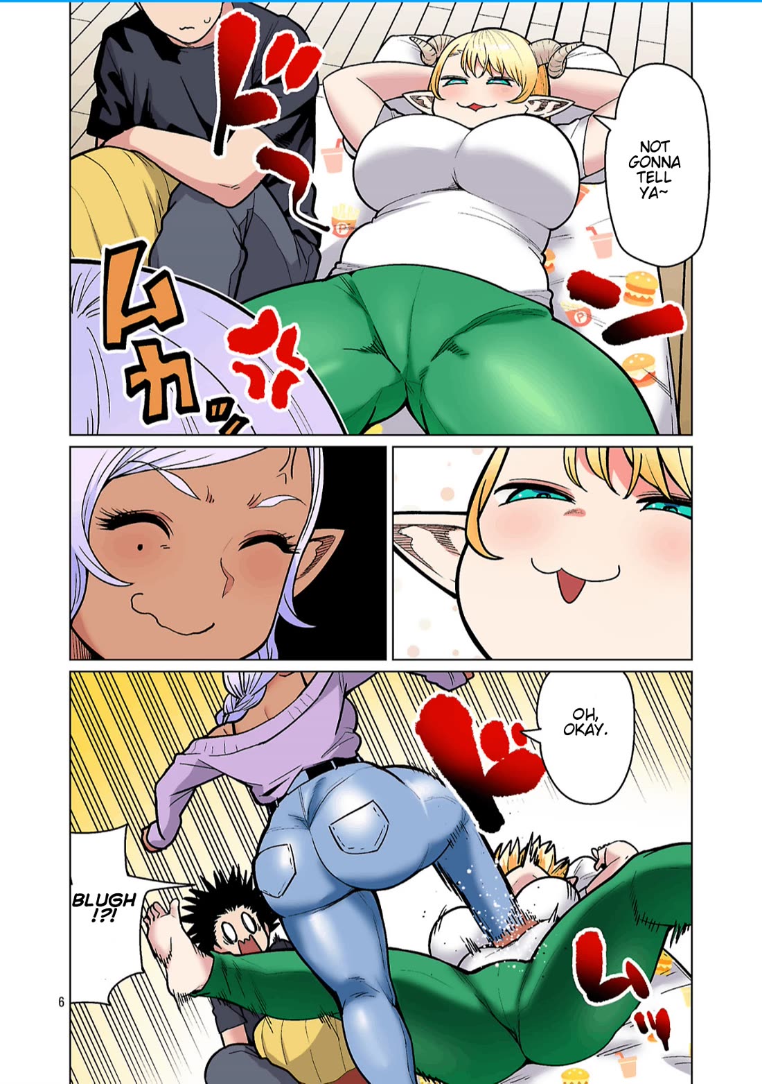 Shin Elf-san wa Yaserarenai. chapter 28 page 8