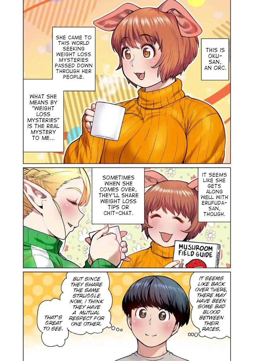 Shin Elf-san wa Yaserarenai. chapter 5 page 3