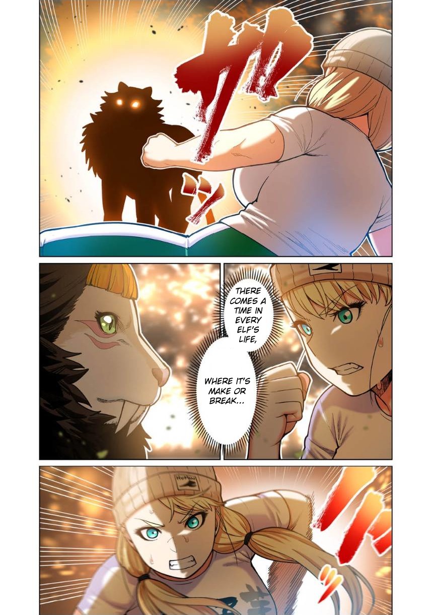 Shin Elf-san wa Yaserarenai. chapter 7 page 14