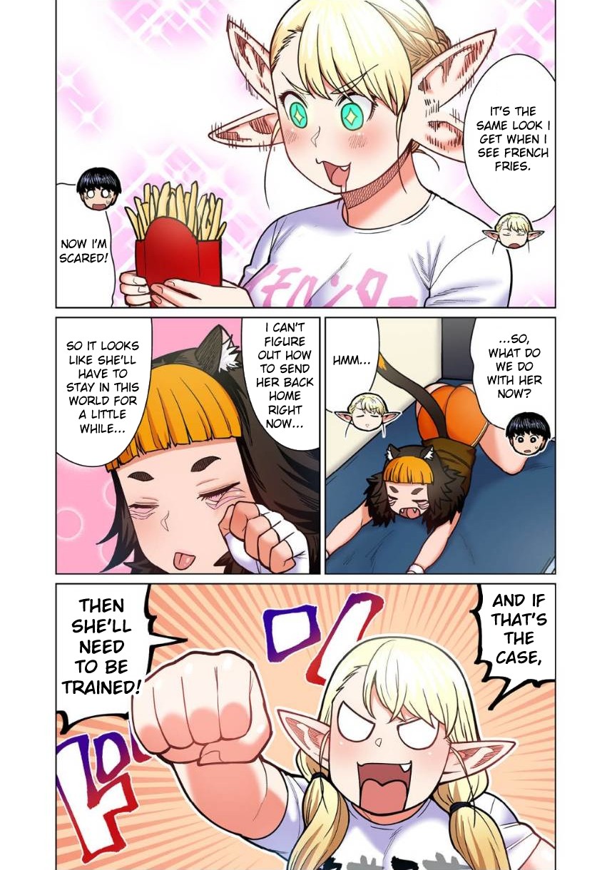 Shin Elf-san wa Yaserarenai. chapter 7 page 24