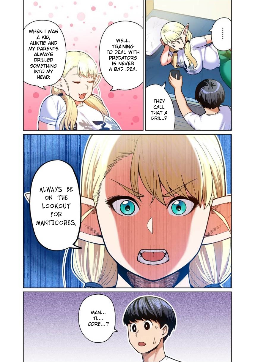 Shin Elf-san wa Yaserarenai. chapter 7 page 6