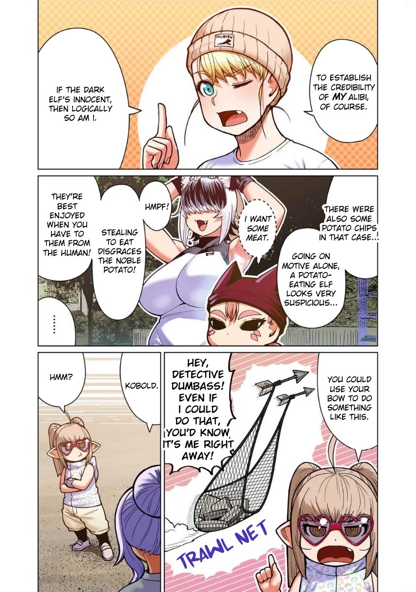 Shin Elf-san wa Yaserarenai. chapter 8 page 14