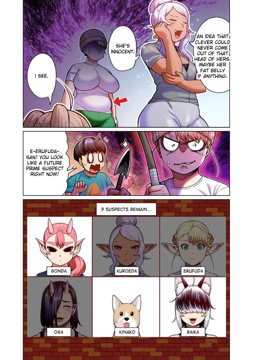 Shin Elf-san wa Yaserarenai. chapter 8 page 15