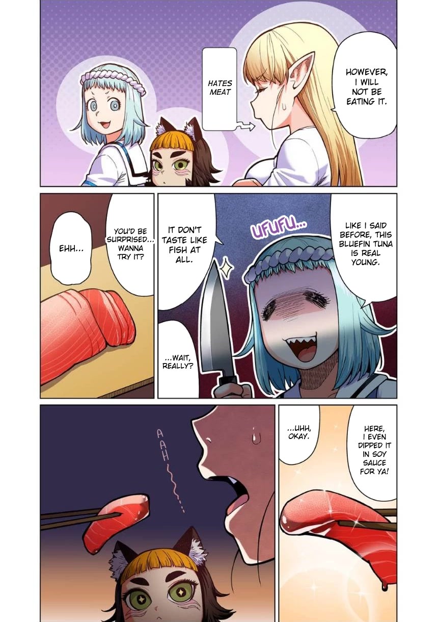Shin Elf-san wa Yaserarenai. chapter 9 page 13