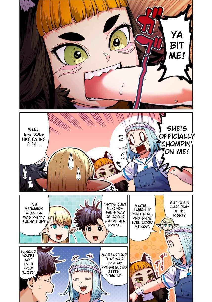 Shin Elf-san wa Yaserarenai. chapter 9 page 18
