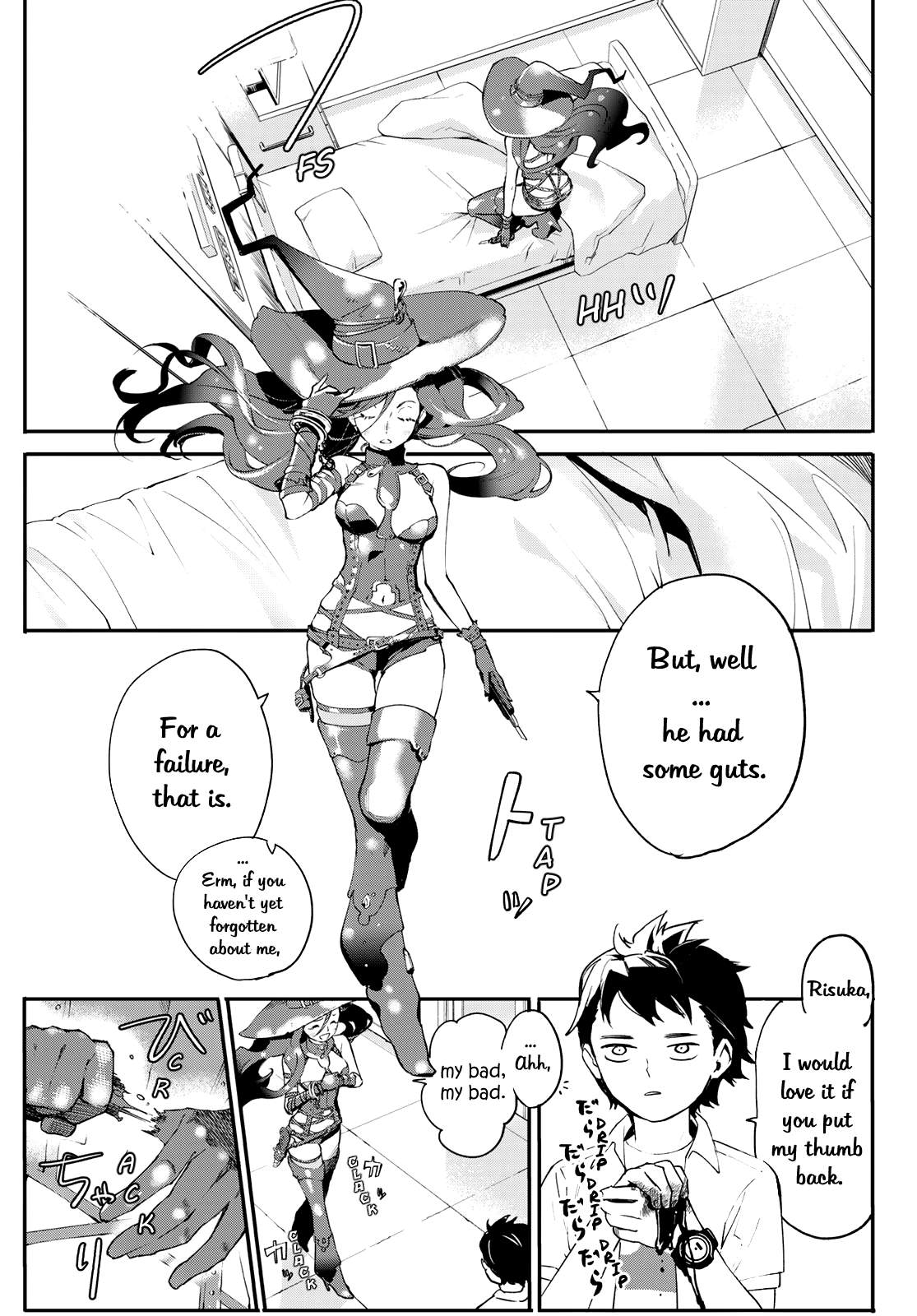 Shin Honkaku Mahou Shoujo Risuka chapter 3 page 33